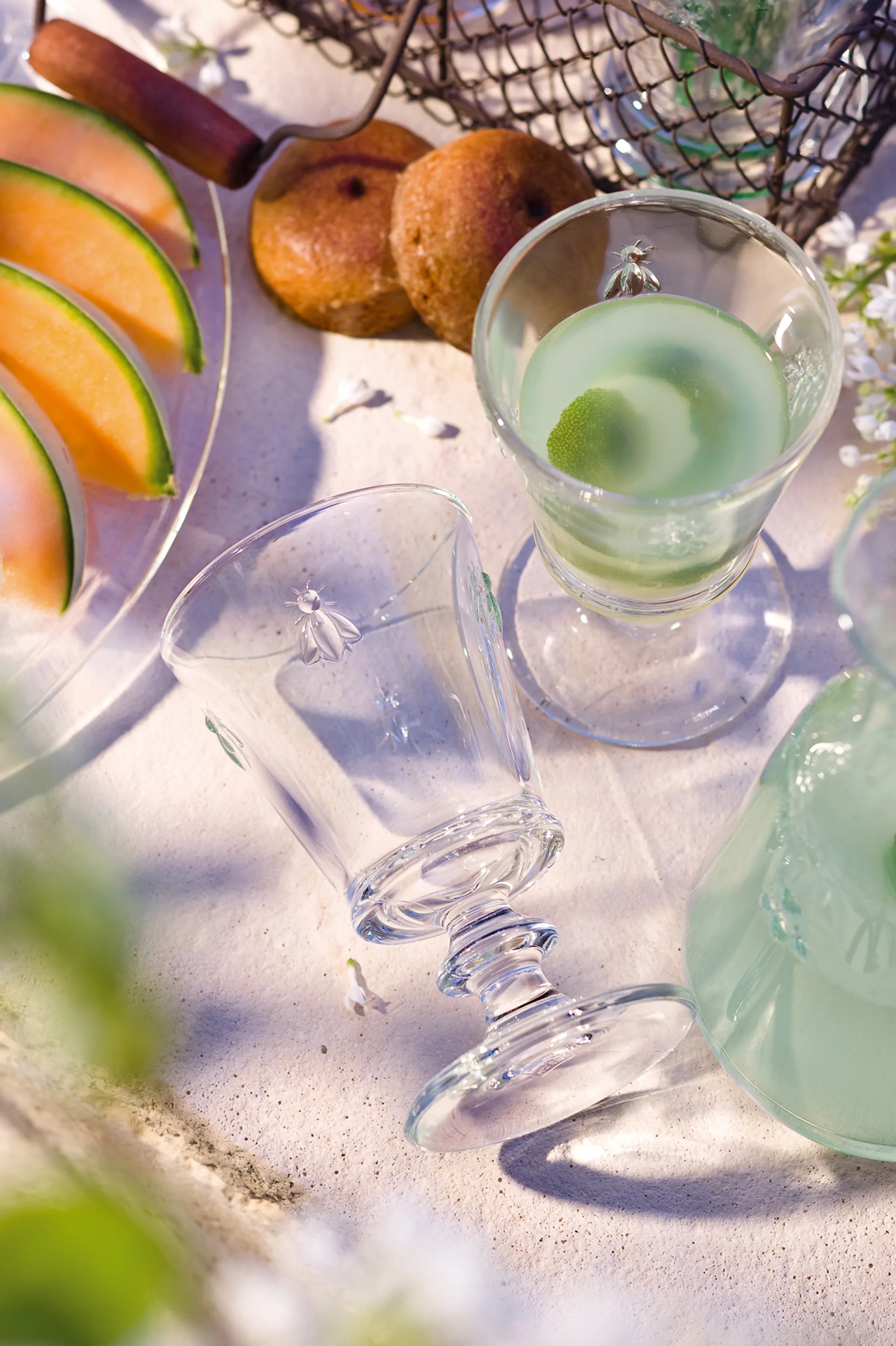 6 Copas de vino Abeille 24 cl, Transparente La Rochère