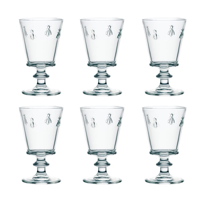 6 Copas de vino Abeille 35 cl - Transparente - La Rochère