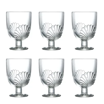 6 Copas de vino Belle-ile vinglas 29 cl - Transparent - La Rochère