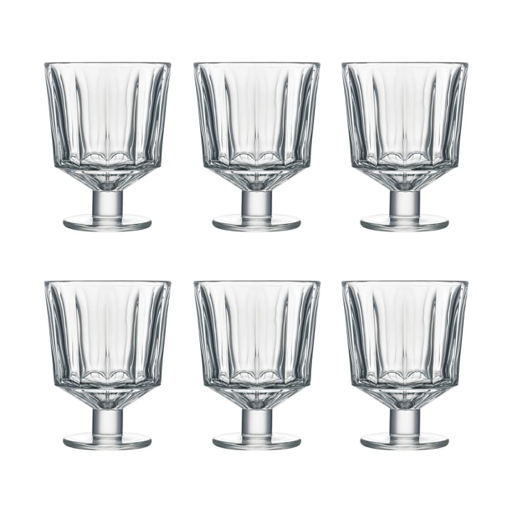 6 Copas de vino City 26 cl - Transparente - La Rochère