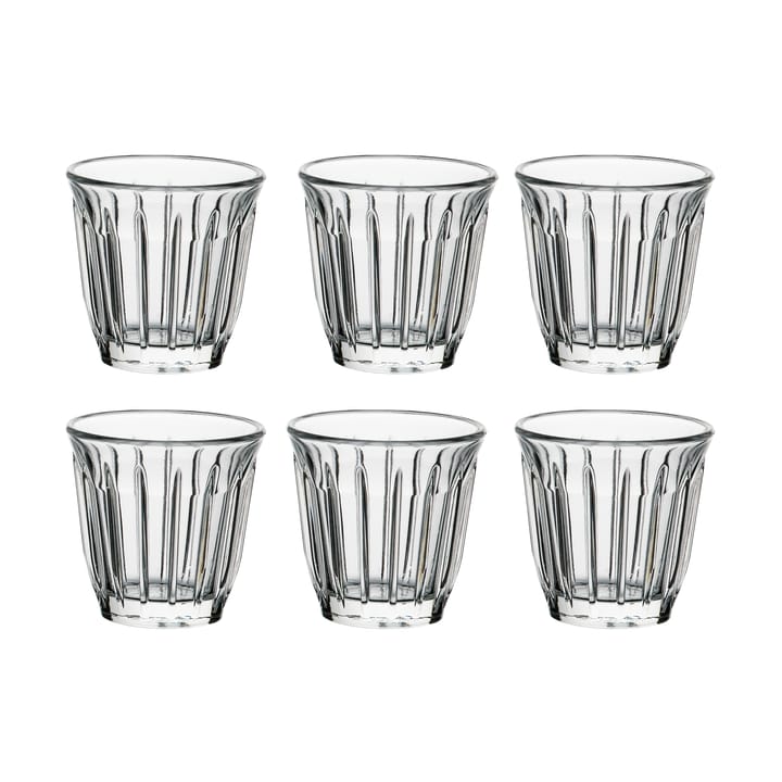 6 Vaso para espresso Zinc 10 cl - Transparente - La Rochère