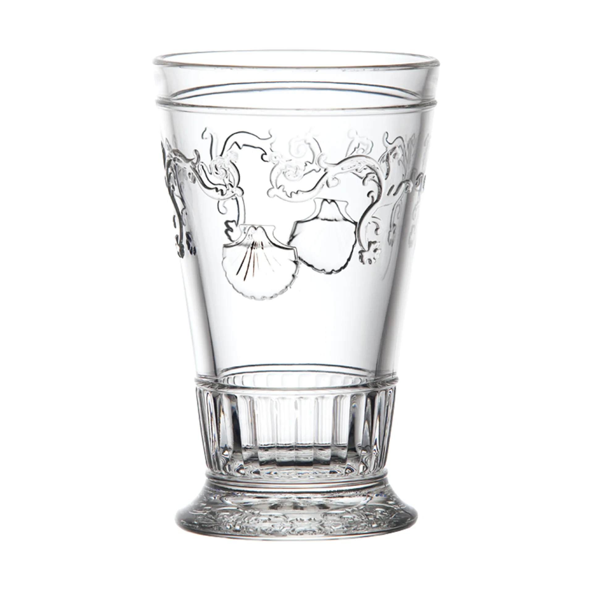 6 Vasos alargados Versailles 33 cl, Transparente La Rochère