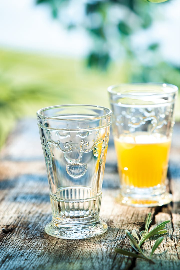 6 Vasos alargados Versailles 33 cl, Transparente La Rochère