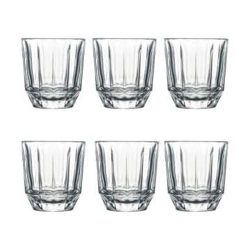 6 Vasos City 25 cl - Transparente - La Rochère