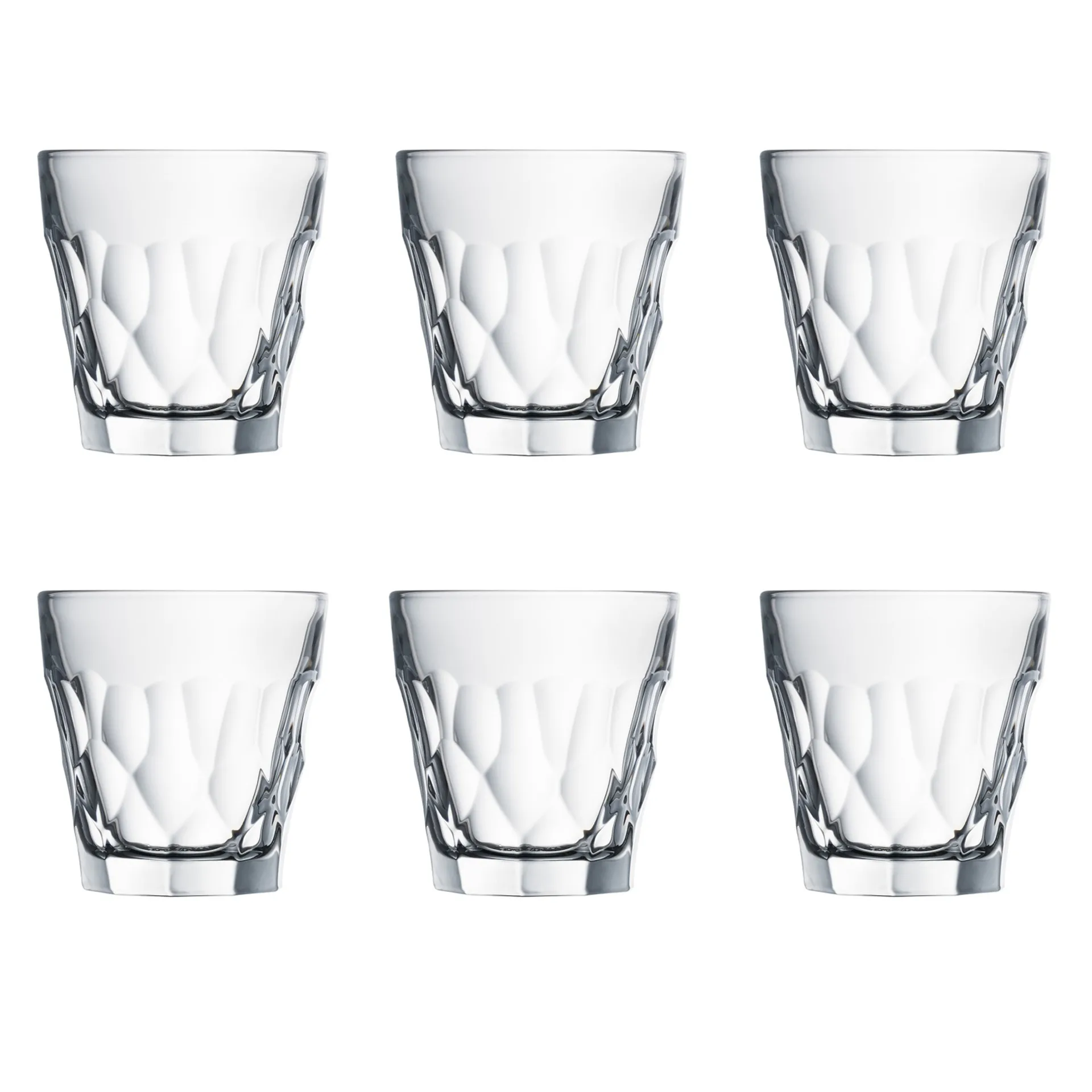 6 Vasos de agua Silex 29 cl, Transparent La Rochère
