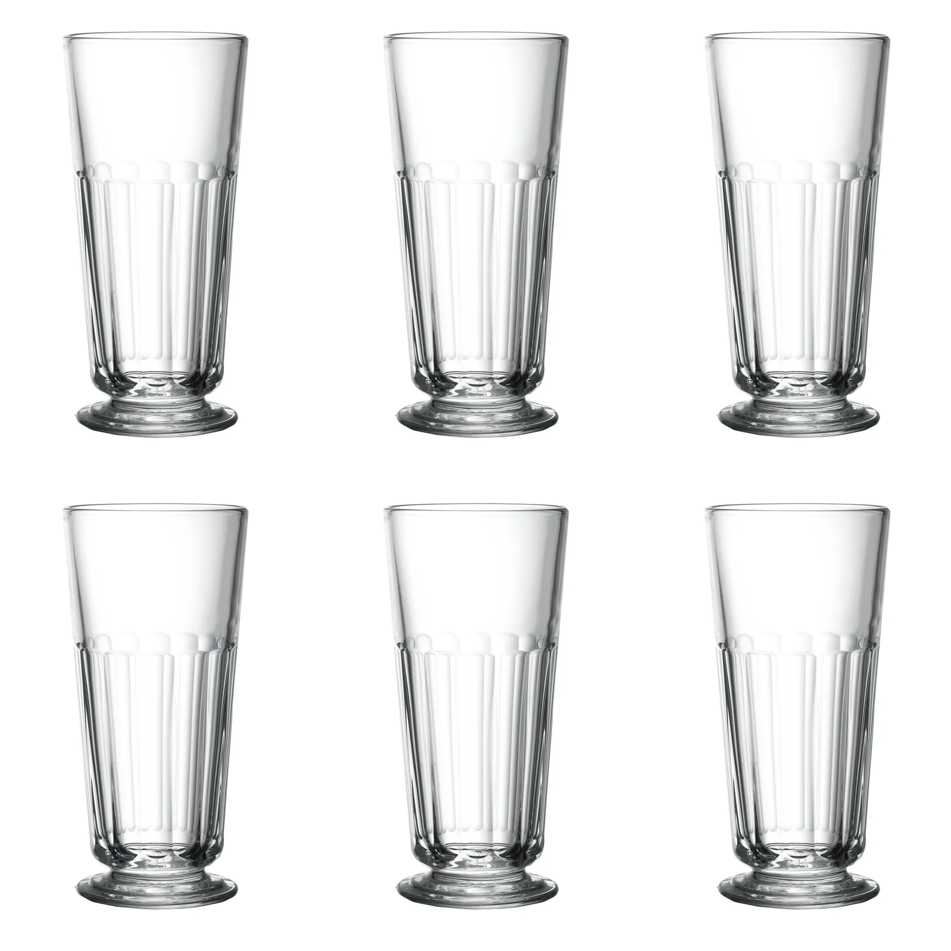 6 Vasos de bebida Perigord 37 cl, Transparent La Rochère
