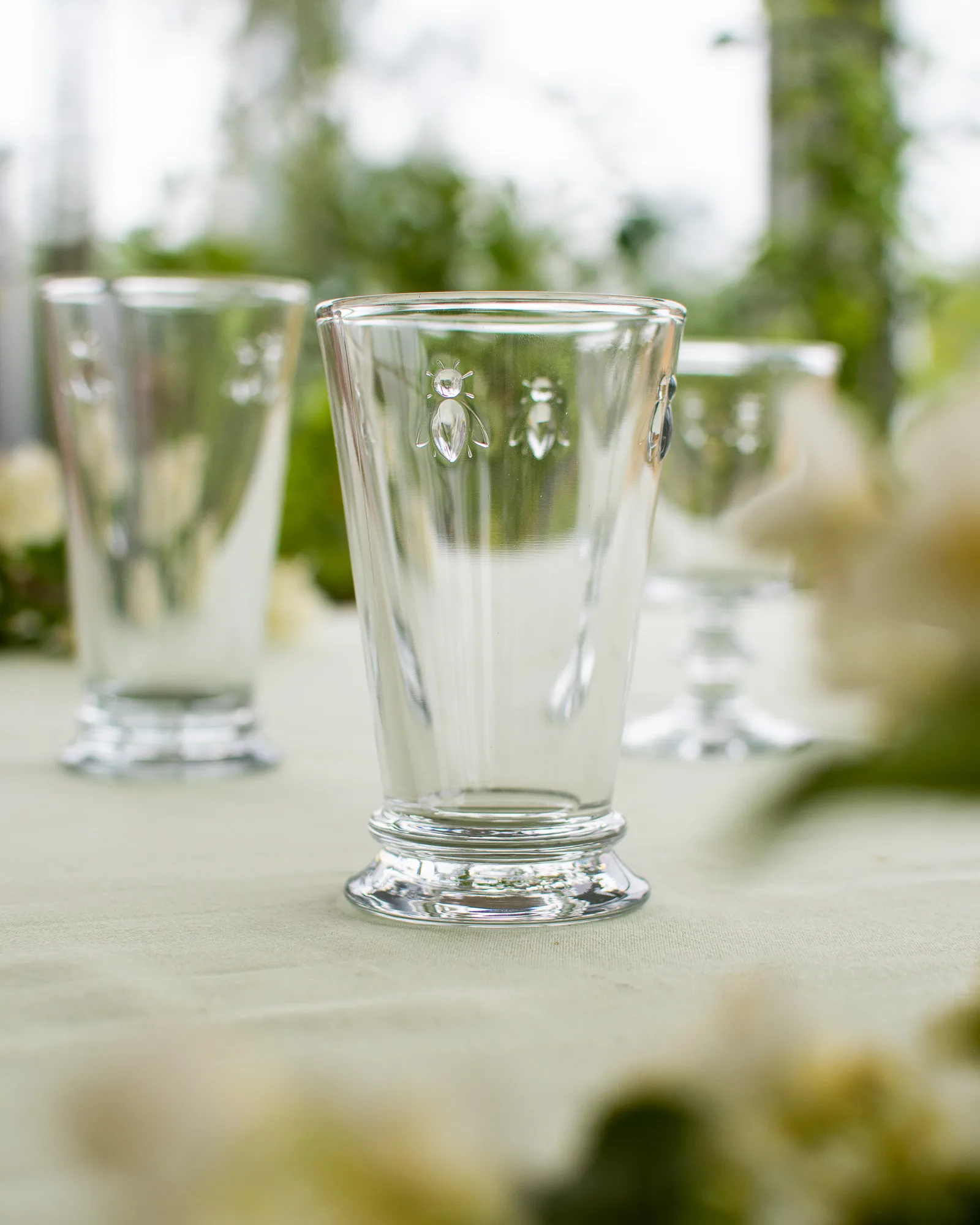 6 Vasos de bebidas alargados Abeille 31 cl, Transparente La Rochère