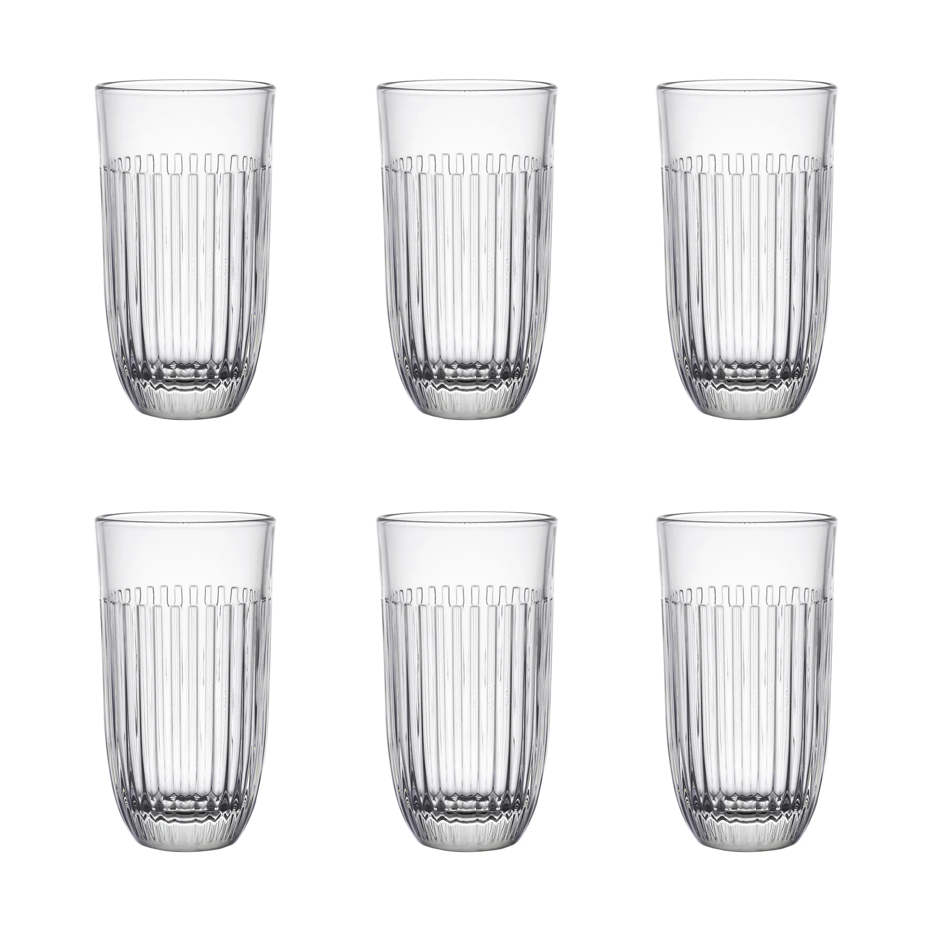 6 Vasos Ouessant 45 cl, Transparente La Rochère