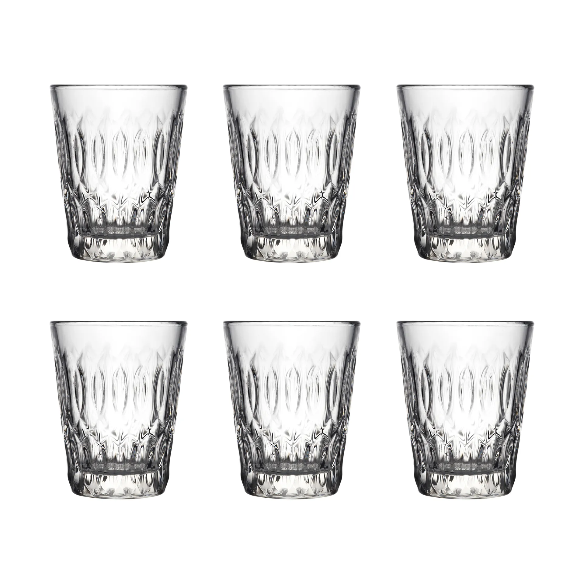 6 Vasos Verone 25 cl, Transparente La Rochère