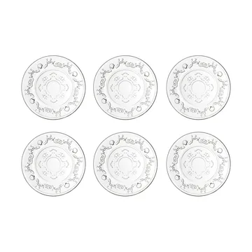 Plato Versailles, 6-pack - Vidrio - La Rochère