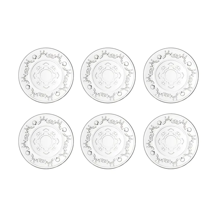 Plato Versailles, 6-pack - Vidrio - La Rochère