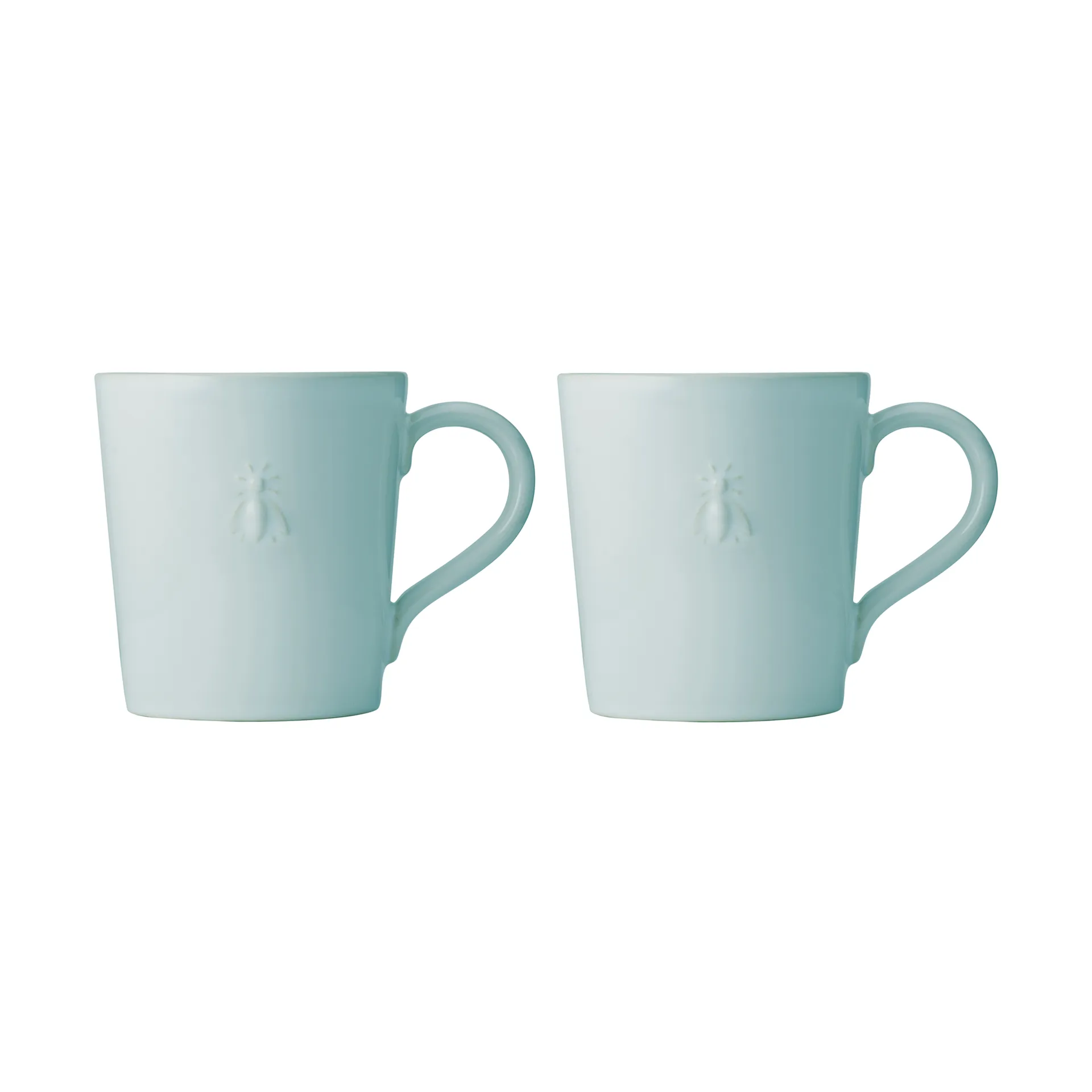 Taza de cerámica Abeille, 2-pack, Azul La Rochère