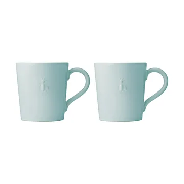 Taza de cerámica Abeille, 2-pack - Azul - La Rochère