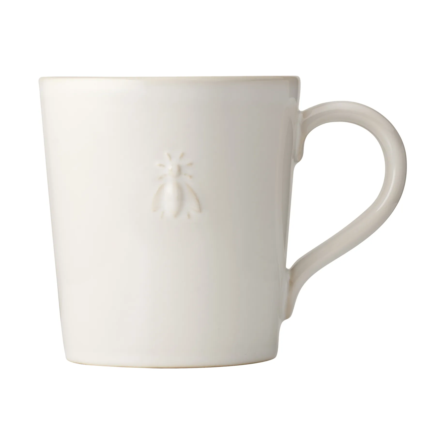 Taza de cerámica Abeille, 2-pack, Blanco La Rochère