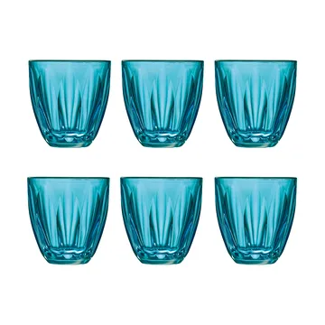 Vaso Lily, 6-pack - Azul - La Rochère