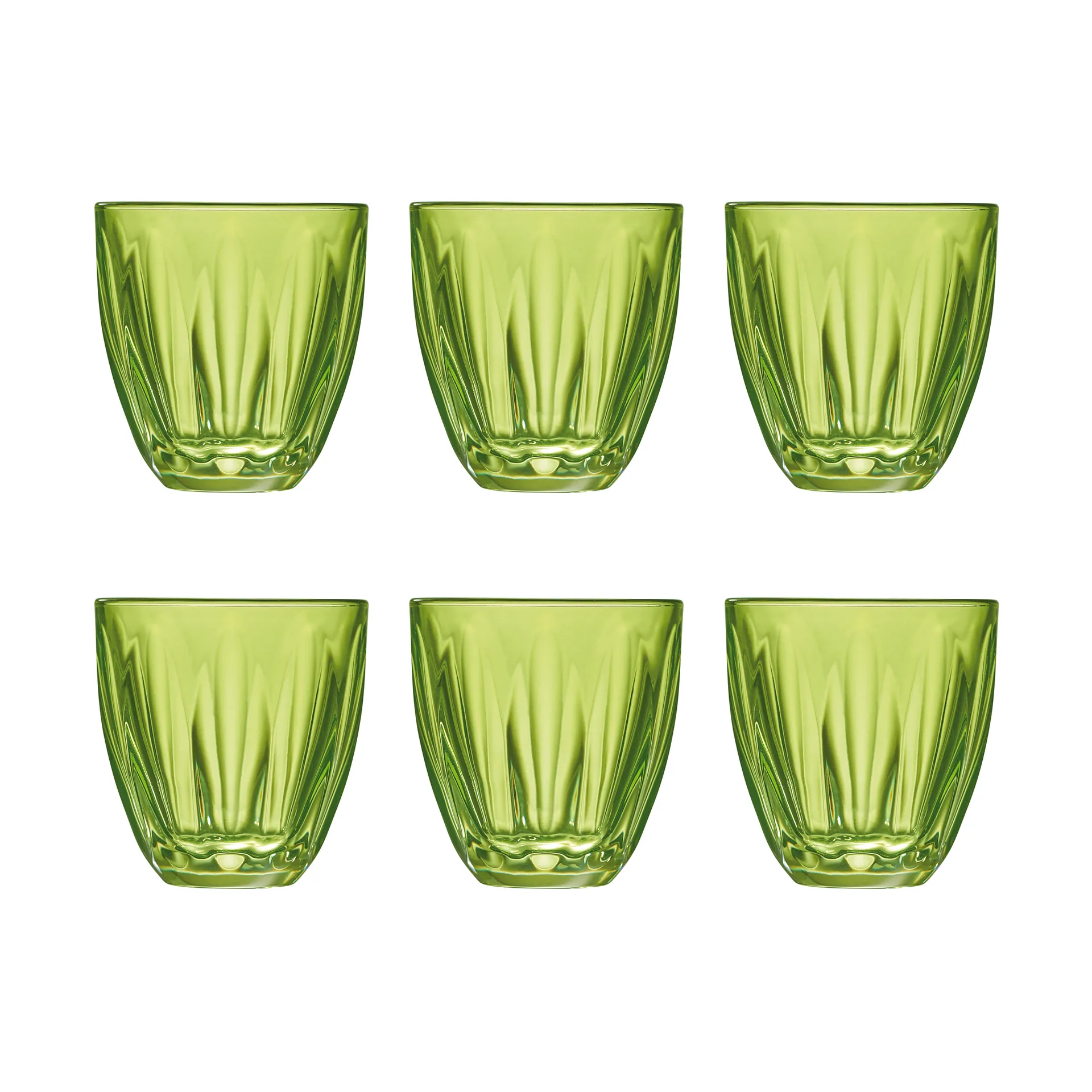 Vaso Lily, 6-pack, Kiwi verde La Rochère