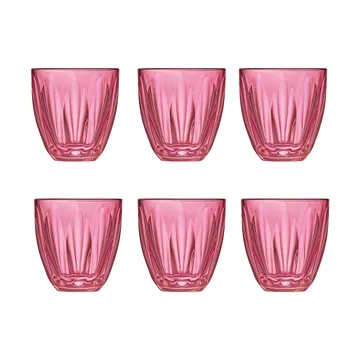 Vaso Lily, 6-pack - Raspberry - La Rochère
