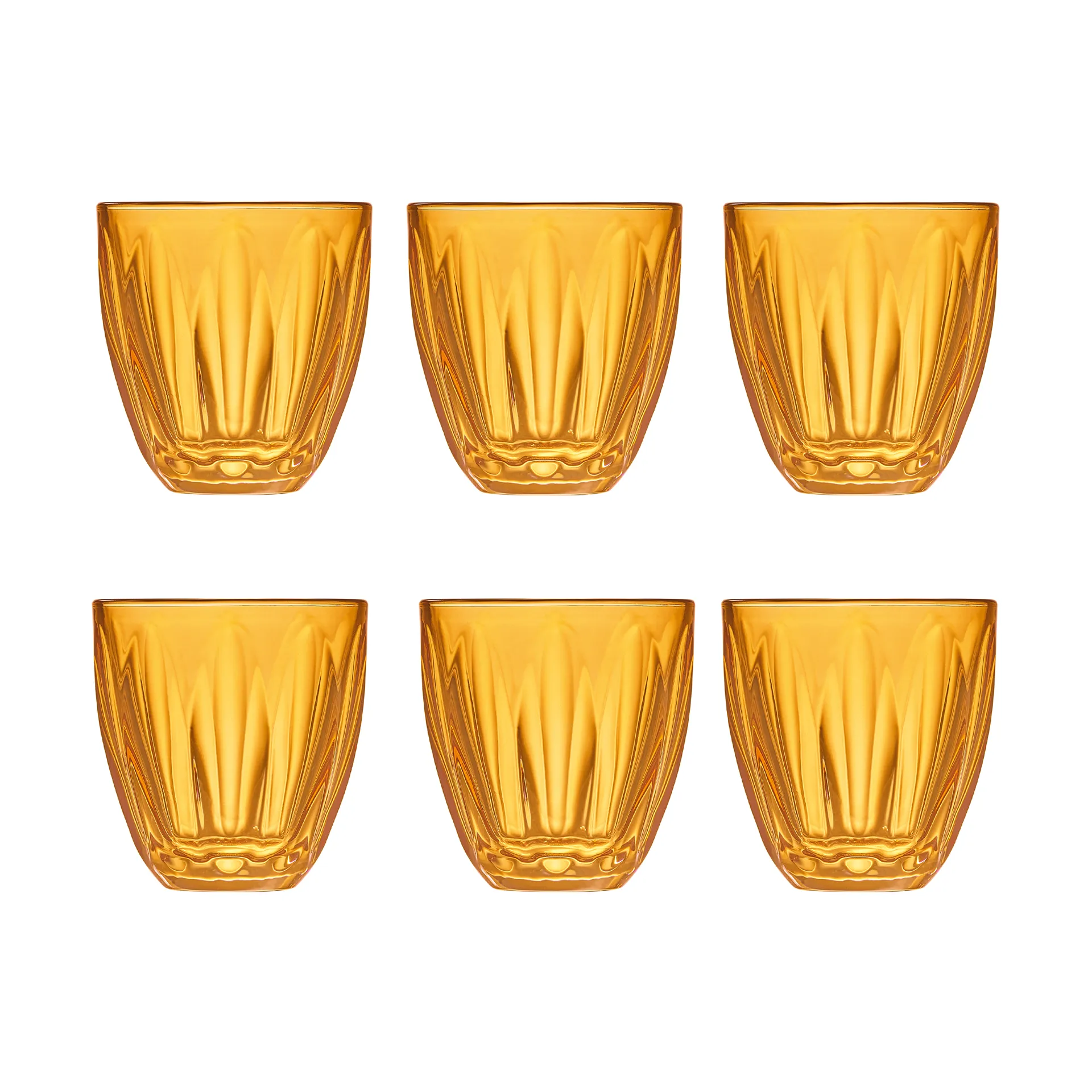 Vaso Lily, 6-pack, Tangerine La Rochère