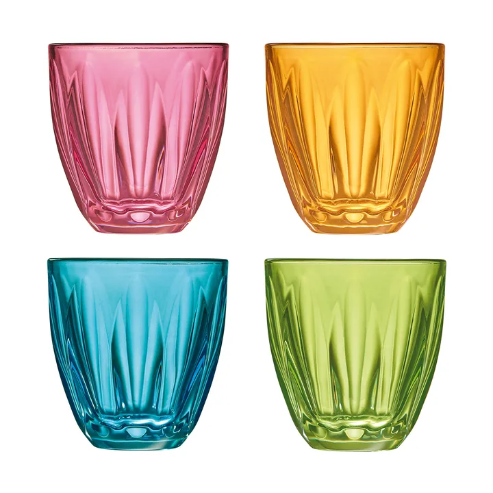 Vaso Lily en varios colores - 4 piezas - La Rochère
