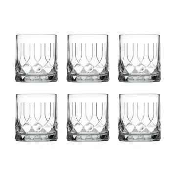 Vasos para whisky Chicago, 6-pack - 34 cl - La Rochère