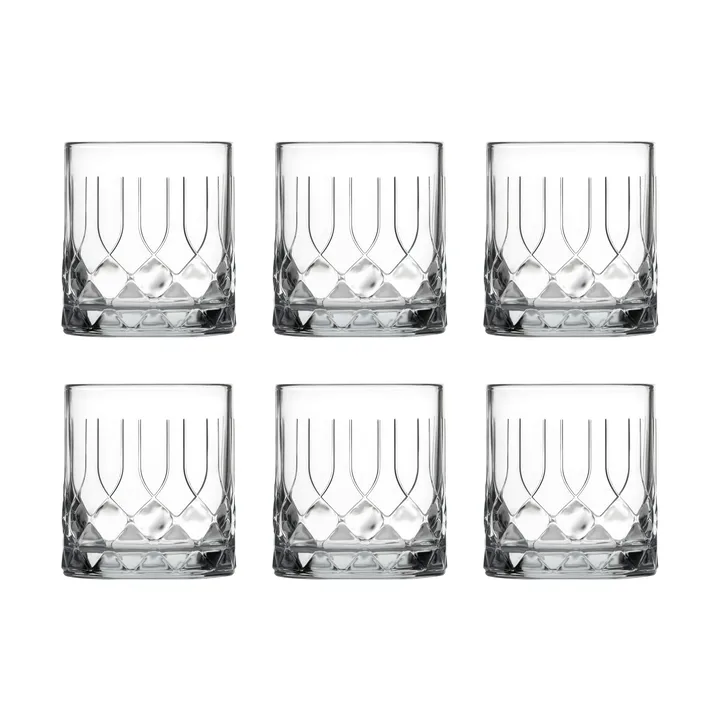 Vasos para whisky Chicago, 6-pack - 34 cl - La Rochère