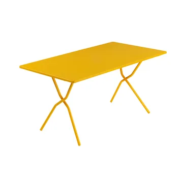 Balcony II mesa - Miel (amarillo), 140x80 cm - Lafuma