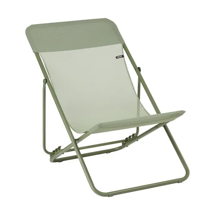 Maxi Transat Colorblock tumbona - Moss (verde) - Lafuma