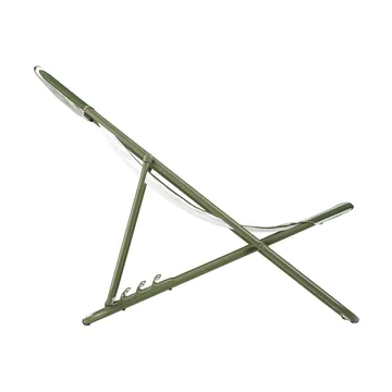 Maxi Transat Colorblock tumbona - Rayure Moss (verde) - Lafuma
