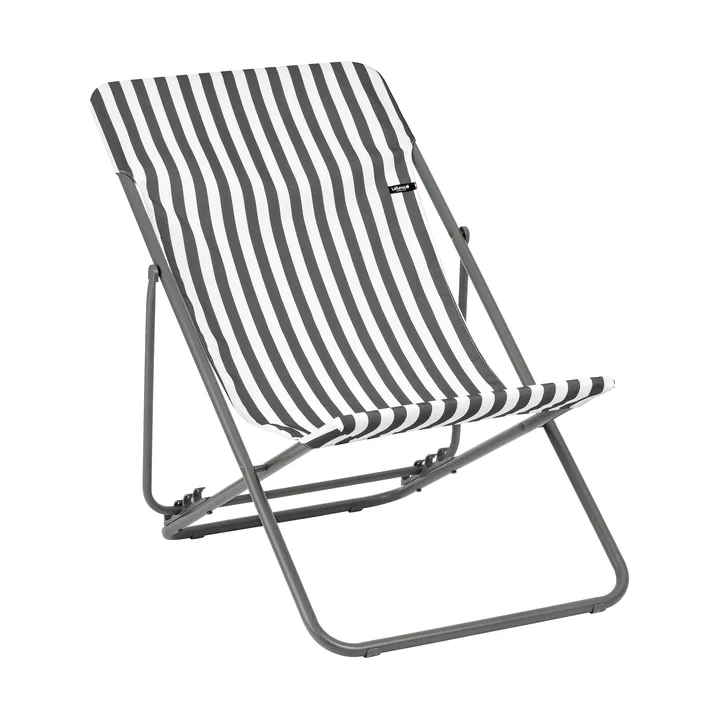 Maxi Transat Colorblock tumbona - Rayure Terre (gris) - Lafuma
