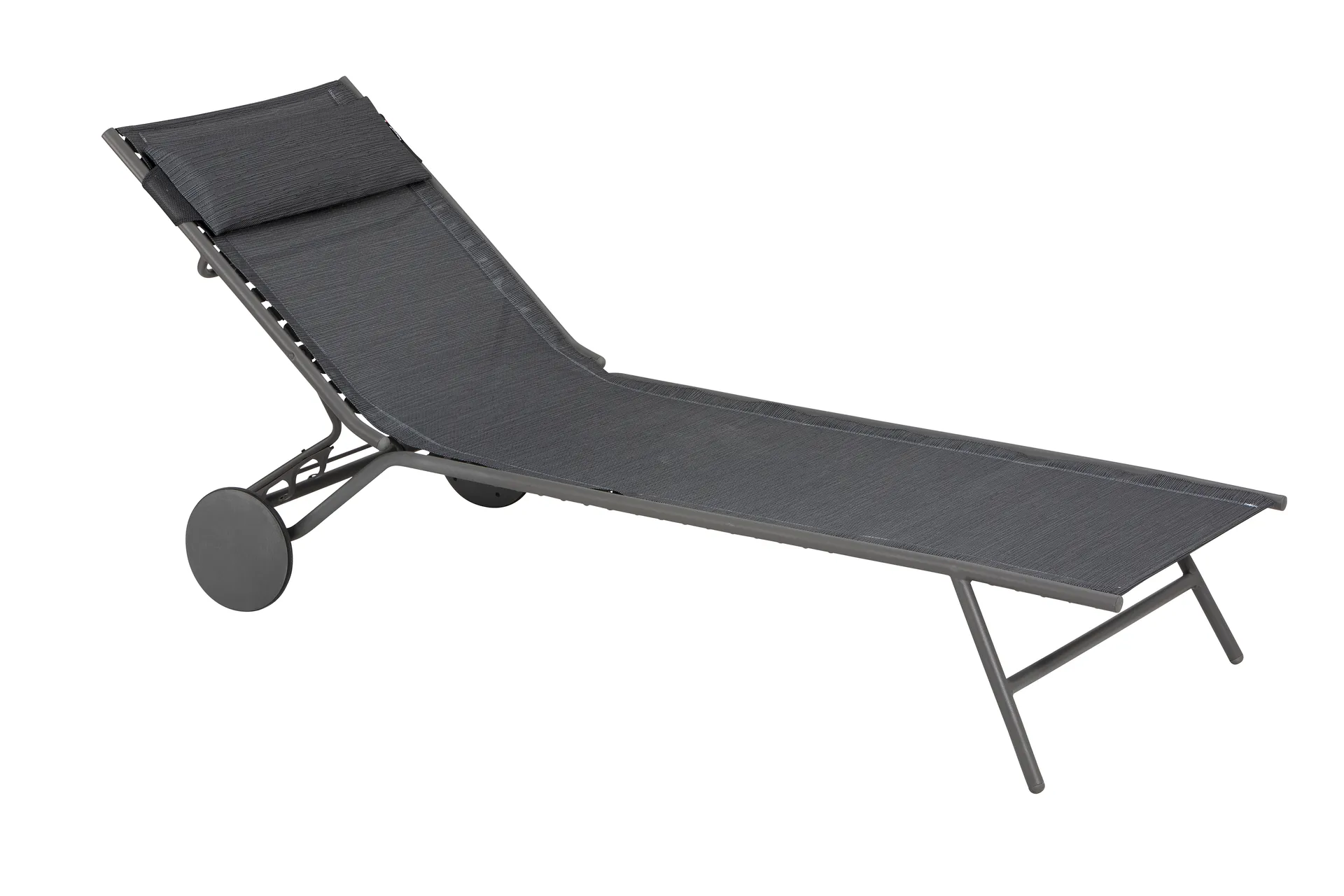 Miami II Exterya Plus tumbona, Obsidian (gris) Lafuma