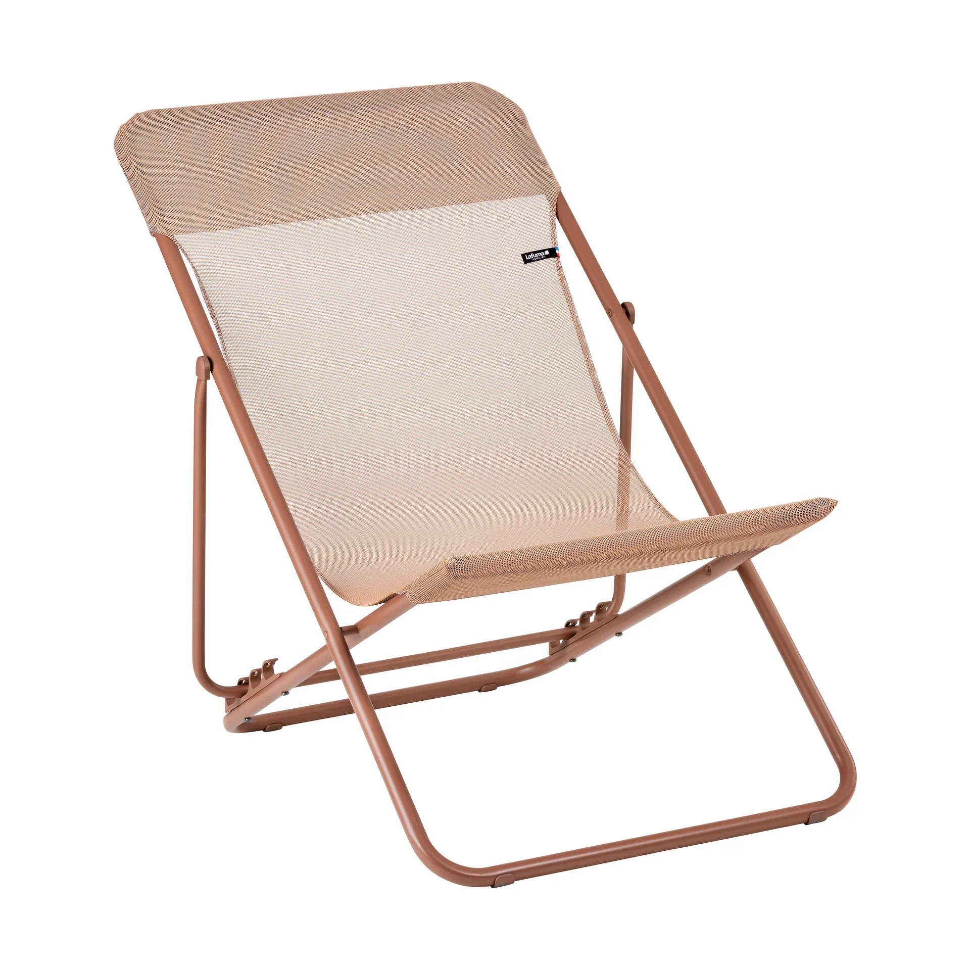 Silla para tomar el sol Maxi Transat, Canyon/terracotta Lafuma