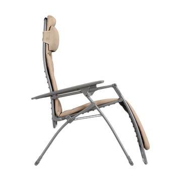 Tumbona Futura BeComfort - Dark grey-moka - Lafuma
