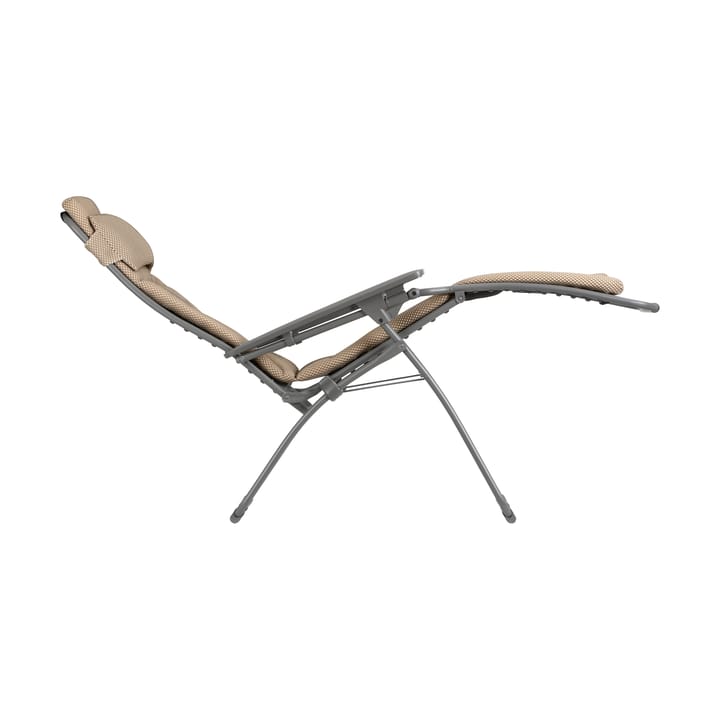 Tumbona Futura BeComfort, Dark grey-moka Lafuma