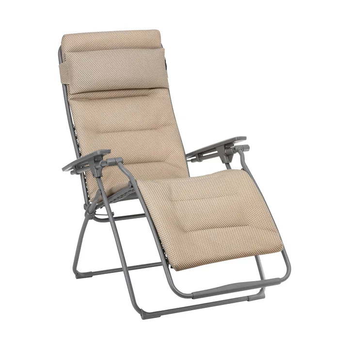 Tumbona Relax 803 - Dark grey-moka - Lafuma