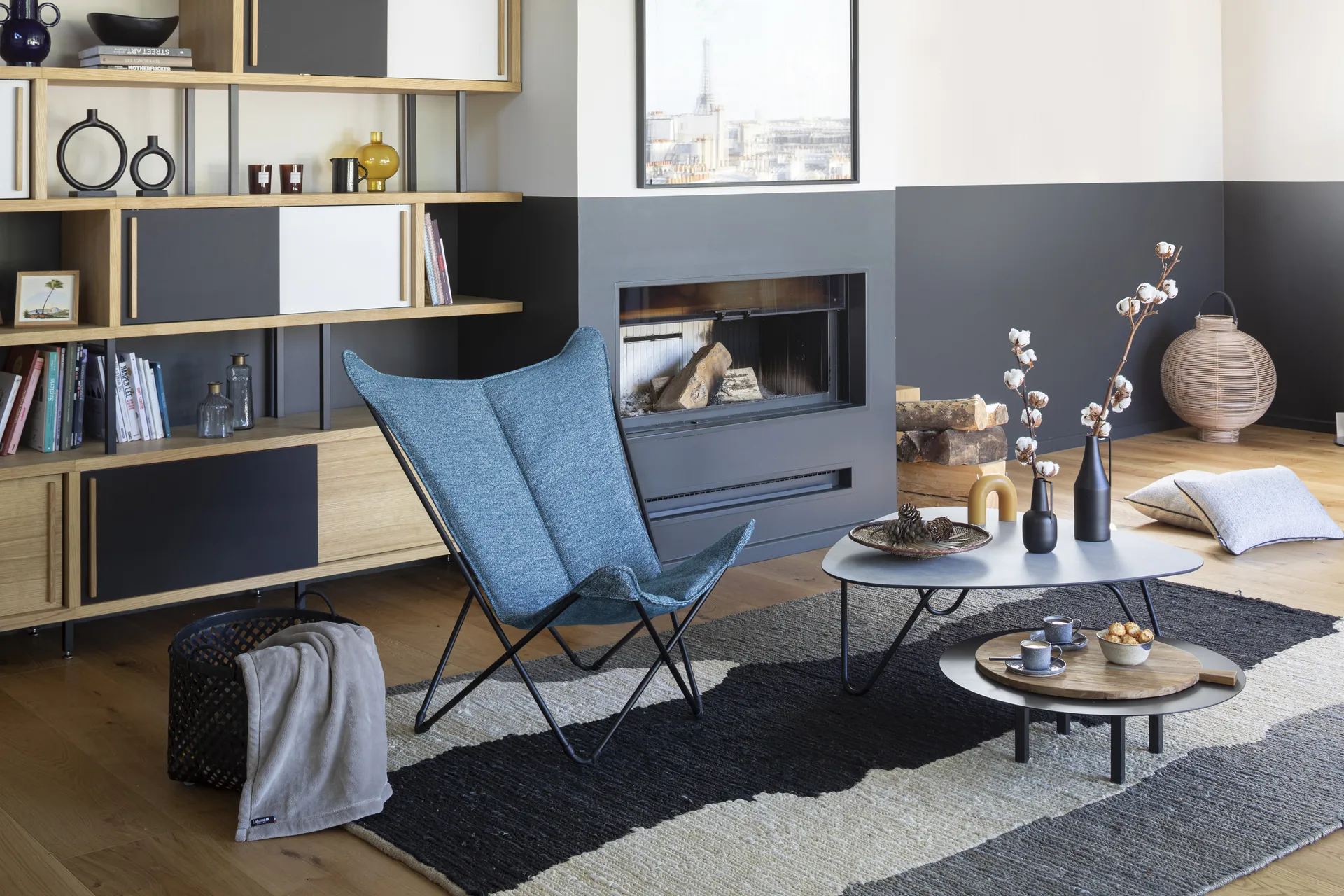 Tumbona Sphinx, Sunbrella Cobalt Lafuma