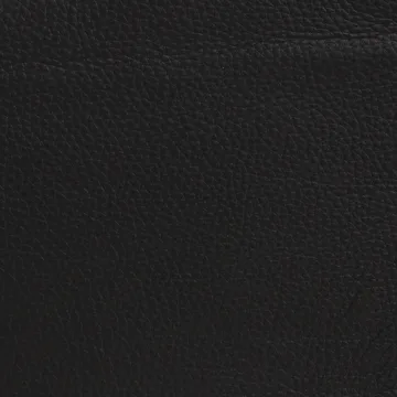 Banco Taburett - Cuero negro, base cromada, 45 cm - Lammhults