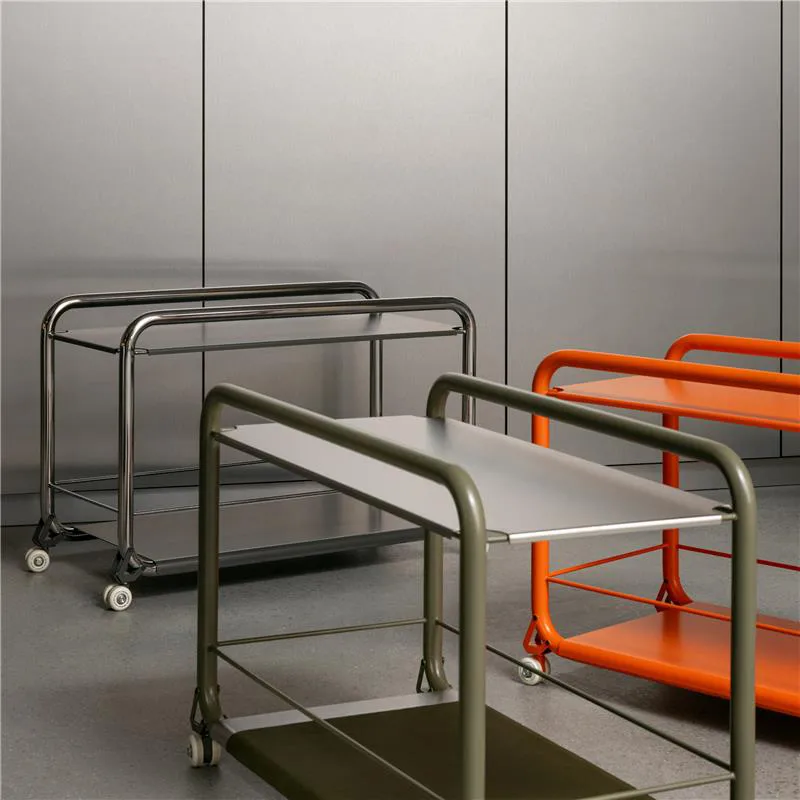 Carrito con ruedas Tension, Naranja Lammhults