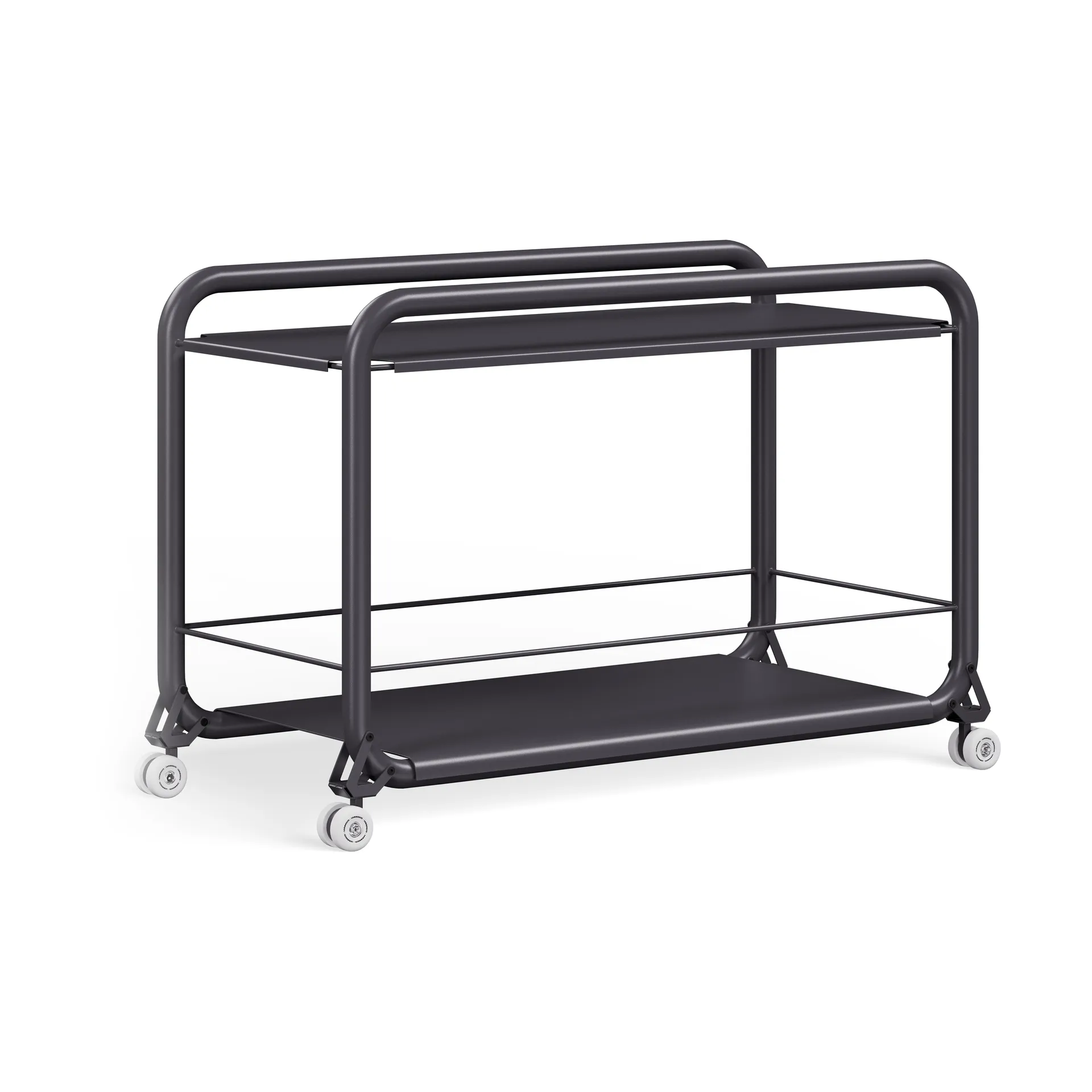 Carrito con ruedas Tension , Textura Graphit Lammhults