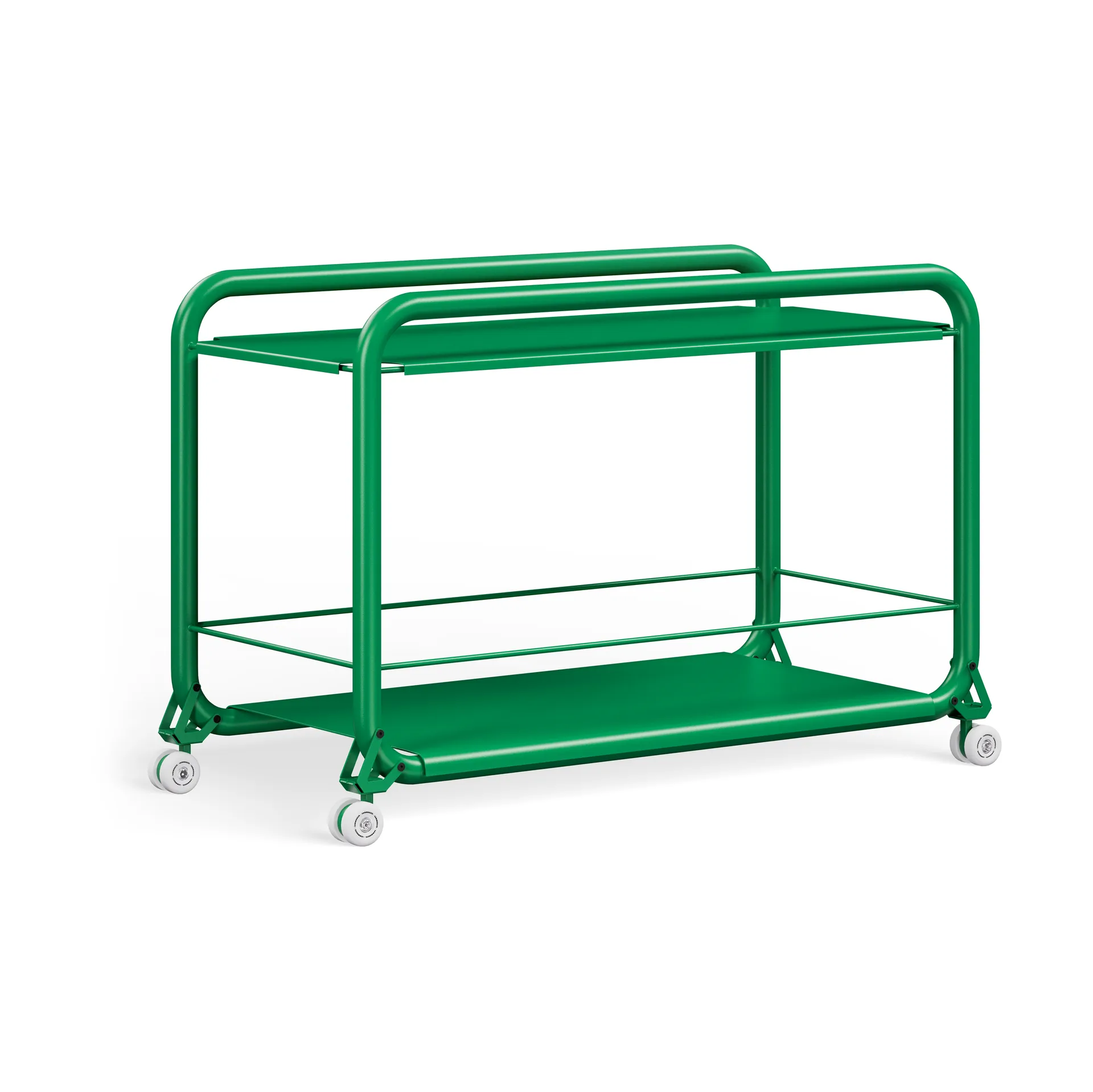 Carrito con ruedas Tension, Verde Lammhults