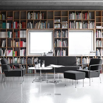 Mesa de centro Chicago III - Laminado negro-negro - Lammhults