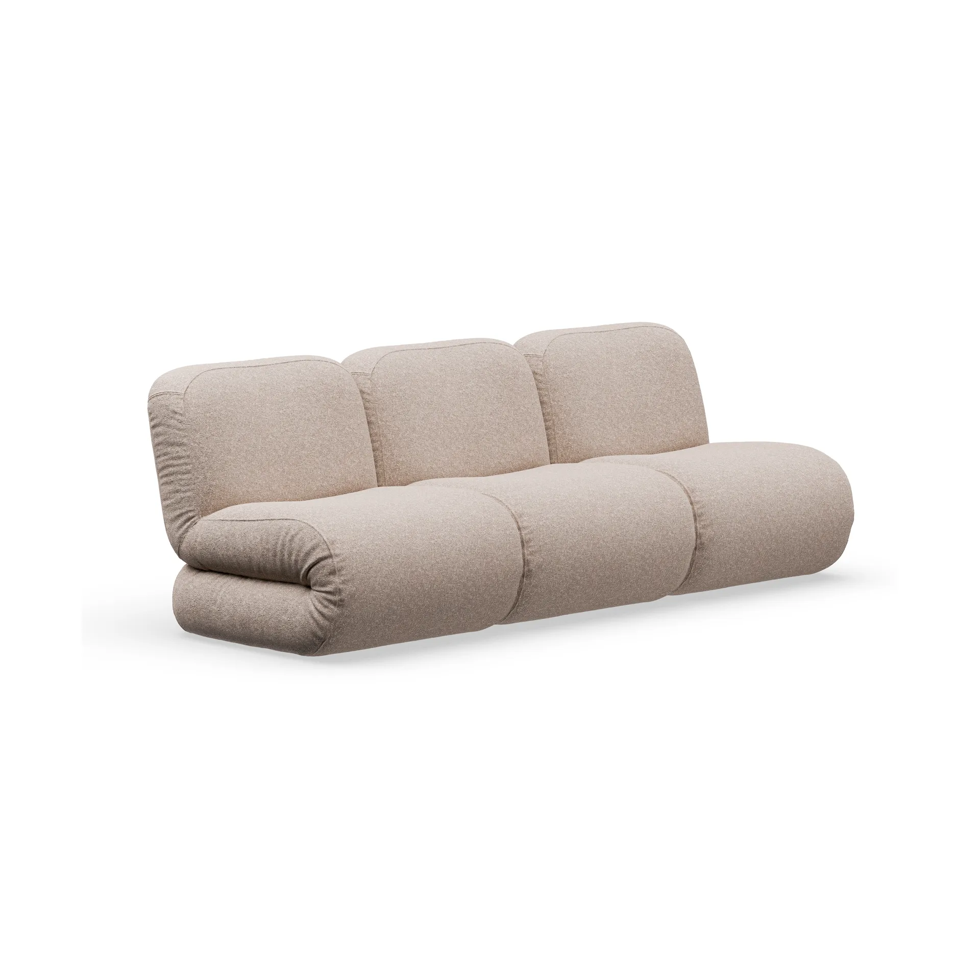 Sofá BAU de 3 plazas, Zero beige,  Lammhults