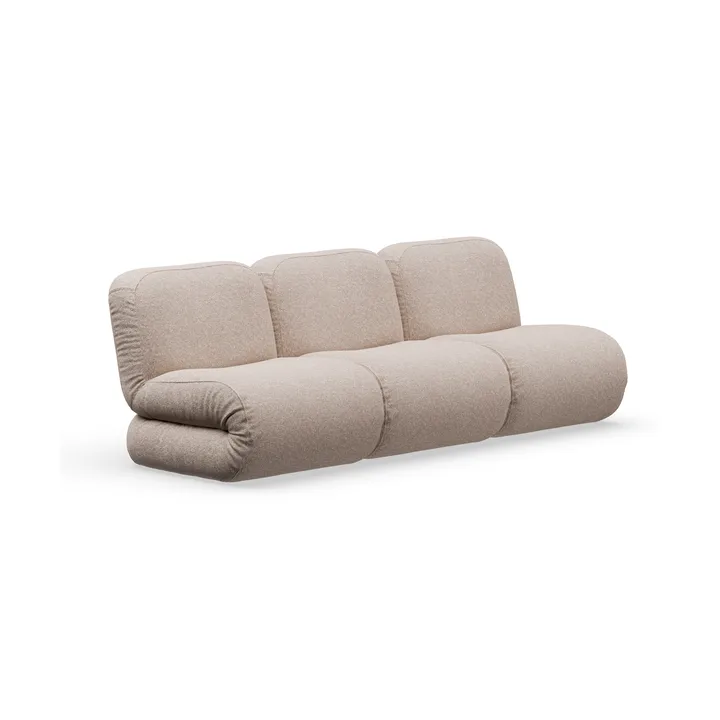 Sofá BAU de 3 plazas, Zero beige - Lammhults