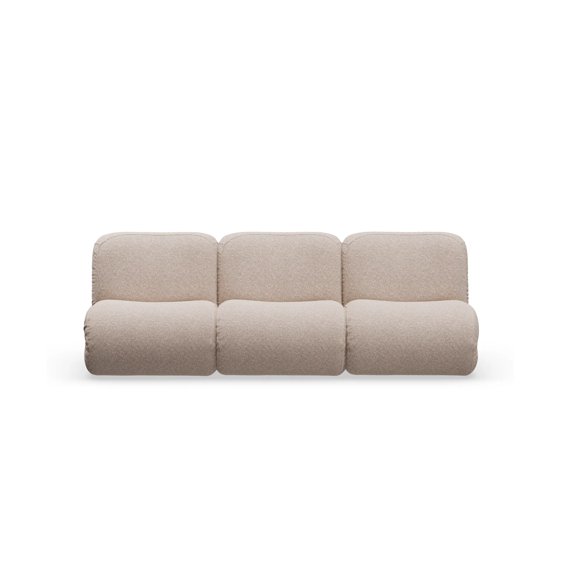 Sofá BAU de 3 plazas, Zero beige,  Lammhults