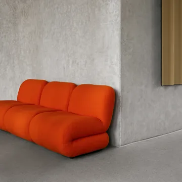 Sofá BAU de 3 plazas, Zero beige - Lammhults
