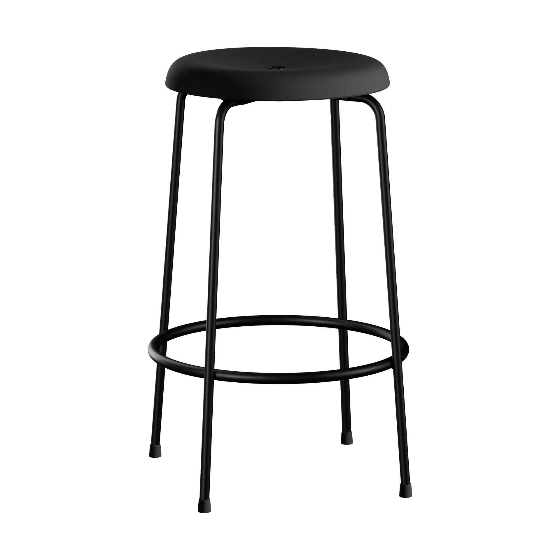 Taburete alto Taburett, Negro, 63 cm Lammhults