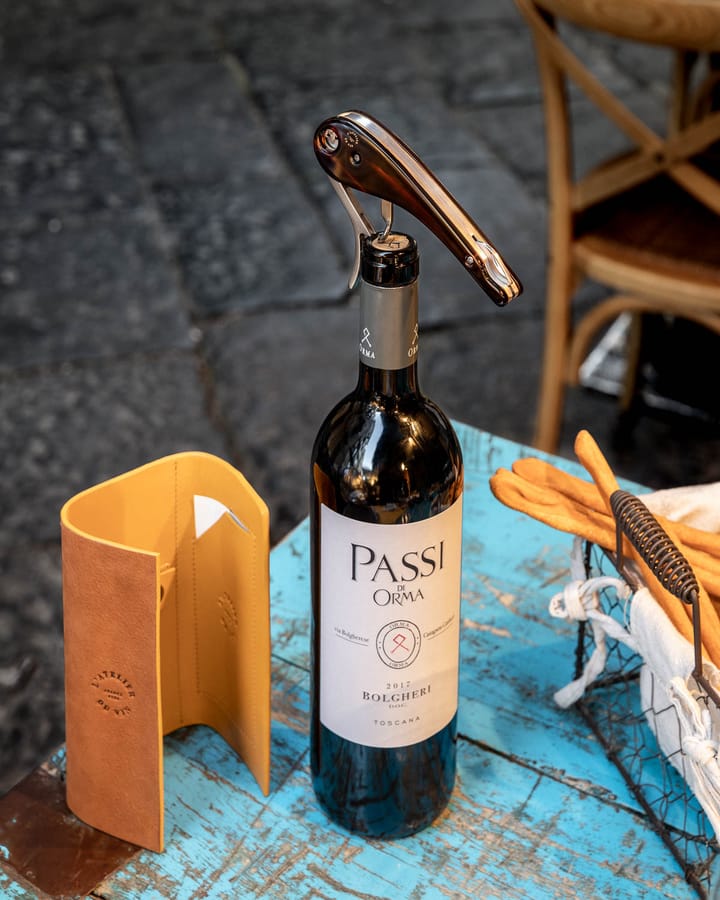 Sacacorchos Soft Machine Nomad con estuche de cuero, 2 piezas L'Atelier du Vin