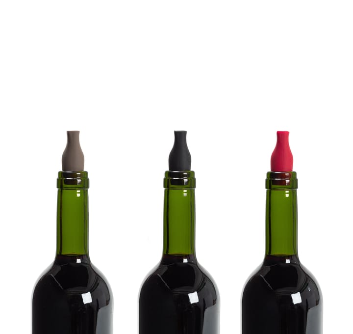 Tapón de vino Le Bouchon Universel - Rojo-negro-marrón - L'Atelier du Vin