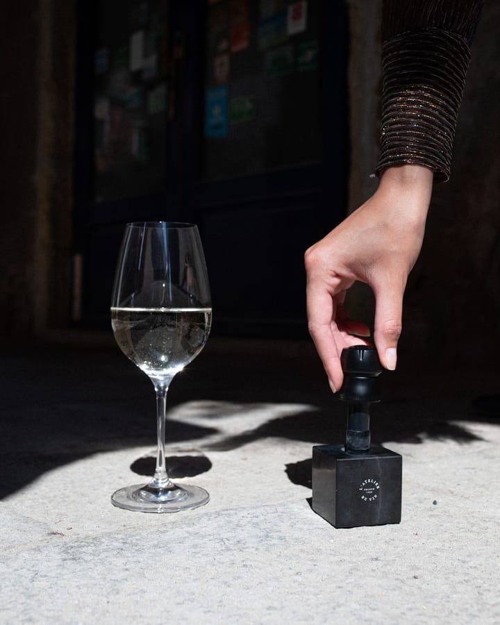 Tapón para champán, Negro-mármol L'Atelier du Vin