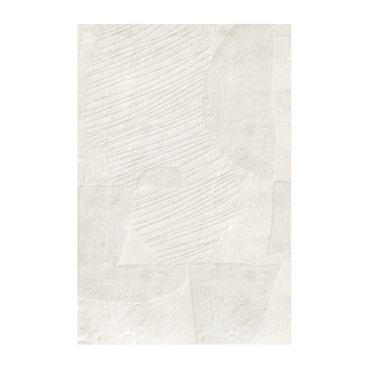 Alfombra de lana Artisan Guild - Bone White 180x270 cm - Layered