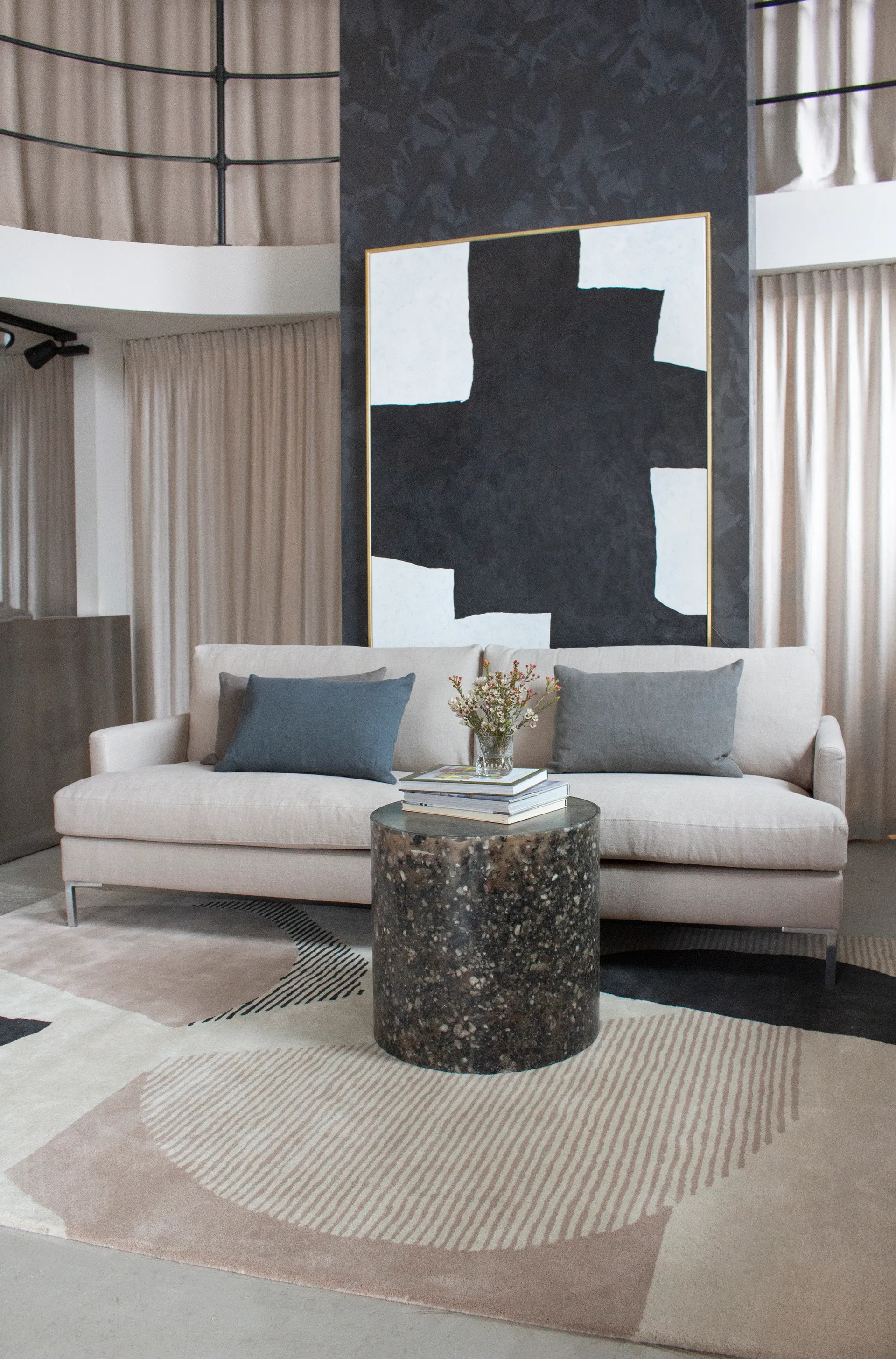 Alfombra de lana Birch, 300x400 cm Layered